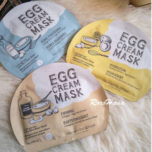 ✾Domestic in stock ▲ 10 pieces of too cool for school egg mask egg tender moisturizing super hydrating✴