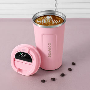 Thermos Coffee Cups 380/510ml 304 Stainless Steel Vacuum Mug Business Office Coffee Tumbler