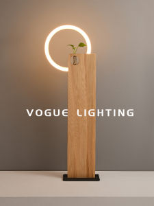 WOGU | Rustic Style Wooden Decorative Floor Lamp