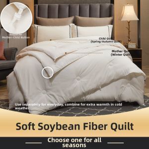 Thickening Four Seasons Soybean Fiber Quilt