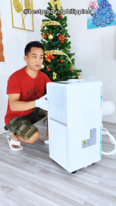 TIXX Aircon inverter 2.0HP Mobile Air Conditioner with Compressor Dehumidification Portable Household Fast Cooling