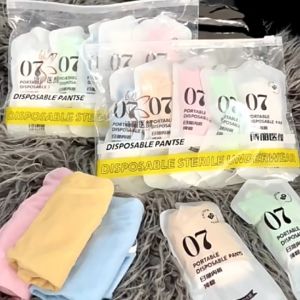 (LIFE.SG)Cotton Disposable Panties Women EO Sterilization Woman Underwear Portable Travel Lingerie Pregnant Period Pan