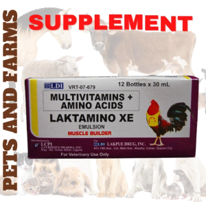 LAKTAMINO MULTIVITAMINS DROPS FOR CHICKEN AND OTHER PETS 30 ML