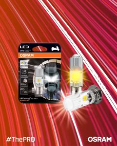 OSRAM T19 LEDr PRO LED OSRAM DUAL COLOR  3000K 6000K LED BULB MENTOL DEPAN KAPZAI EX5 AC/DC 100% ORIGINAL OSRAM - 8035BC