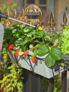 ขาตั้งกระถางดอกไม้ กระถาง แขวน ที่แขวนกระถางต้นไม้ วัสดุแข็งแรง สําหรับสวน ใช้แขวนที่กำแพง รั้วบ้าน