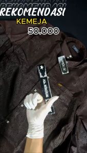 Kemeja Sultan Warna Coklat & Desain Kemeja Elegan