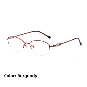 AOLUN | Adjustable Prescription Eyeglasses Female Simple Anti-Blue Light Radiance Reduction Slimming Diamond