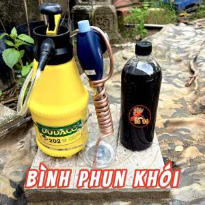 Máy tạo khói đuổi muỗi Loại Lớn tặng kèm 1 lít dầu tràm