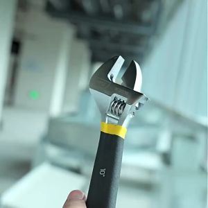 deli | Cờ Lê Chỉnh Được Deli 6 8 10 Inch Cờ Lê Đa Năng Cán Nhựa Thép Carbon Dùng Cho Ô Tô Xe Đạp Xưởng Sửa Chữa Dụng Cụ Sửa Chữa Cơ Khí Dụng Cụ Cầm Tay