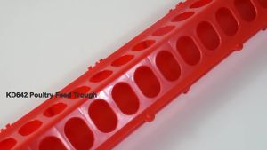 Flip Top Poultry Feeder Trough Chick Feeder Plastic Chicken Feeder 16 HOLES AND 28 HOLES chicken feeder linear