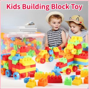 Kids Building Block Toy Diy Creative Puzzle Toys Toy for Kids Early Educational Model Brick Toy