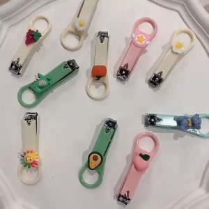 BF-C957 Gunting Kuku Mini Karakter 3D Lucu dengan Gantungan Praktis / Nail Clipper / Jepit Kuku