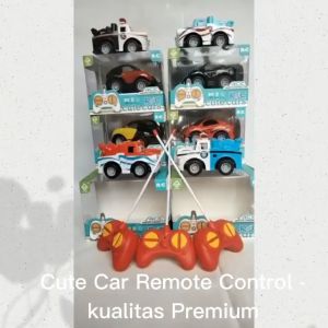Cute Car VW Kodok Remote Control - Lampu - 4 Channel SNI - kado anak anak