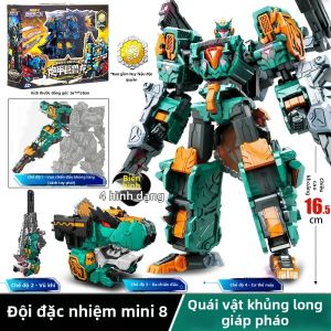 SIYOUKA | Mô Hình Robot Kết Hợp Khủng Long Bạo Chúa Sấm Sét