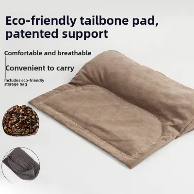 Supportive Tailbone Buckwheat Meditation Pad Balcony Long Sitting Zen Mat Retro Meditation Seat Cushion Home Decorative Pillow