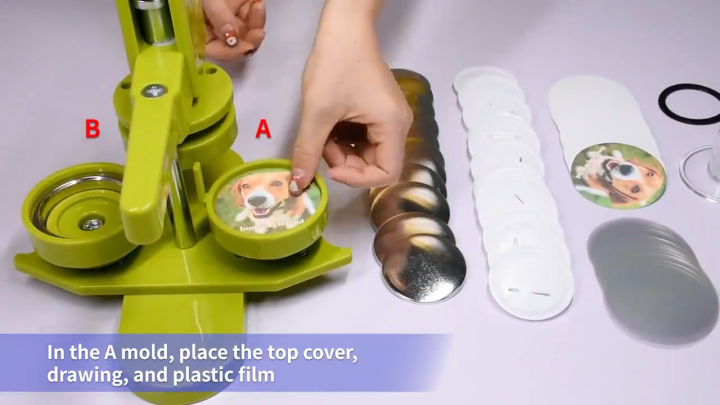 ⭐️【100% Authentic Factory】⭐️Button Badge Maker Machine, Different Size ...