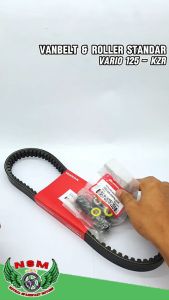 Vanbelt assy set vario 125 / vario 125 f1 / vario 125 techno / vanbelt + roller set 6 pcs