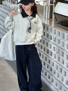 MPW | เสื้อแจ็คเก็ตฮู้ดพิมพ์ลายดอกไม้สไตล์เกาหลีสำหรับเด็กผู้หญิง ฤดูใบไม้ผลิและฤดูใบไม้ร่วง เสื้อผ้าเด็ก แฟชั่น เสื้อผ้าเด็ก