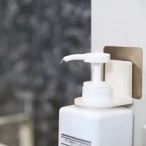 Marino ที่แขวนขวดสบู่ แบบหัวปั๊ม ที่เเขวนขวดแชมพู ขวดโลชั่น ไม่ต้องเจาะผนัง อุปกรณ์เสริมห้องน้ำ ชั้นวางสบู่เหลว No.Y967 Y2318