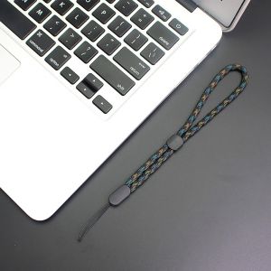 Hot Mobile Phone Straps USB Key Short Lanyard Adjustable Walkie Talkie Hand Strap Wrist Rope Audio Anti-lost Lanyard for iPhone