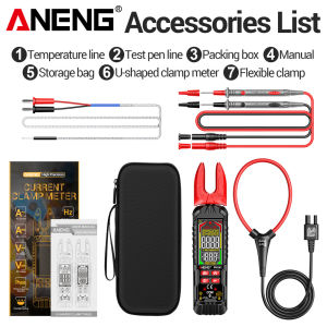 ANENG | Clamp Multimeter Digital 6000A Flexible Pliers ANENG PN141 Smart Non-contact Voltage Sensing Voltmeter Ammeter Repair Detector