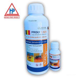 THUỐC PROLY2.5CS 1 LÍT BỈ(Châu Âu) DIỆT ruồitrâuruồicống ruồivàngHIỆUQUẢ muỗi kiếngián rận rệp giường và mạt nhà.