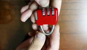 3-Digit Padlock: Safe & Portable Password Lock