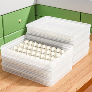 Freezer Grade Dumpling Box Home Use Food Preservation Freezing Box Professional Storage Container for Refrigerator