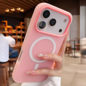 Ốp Lưng Silicon Chống Sốc Từ Tính 2 Trong 1 Sang Trọng Cho iPhone Pro Max Air - Vỏ Chống Trầy Xước Chống Trượt Tương Thích Với Nhiều Mẫu Mã