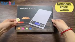 Timbangan Digital Max 15 Kg Dapur Charge USB / Cas Untuk Masak / Kue Timbangan Dapur Kue Tahan Air