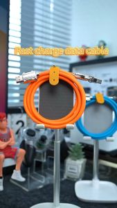 NEWTEC สายชาร์จ6A 120W 180 ที่ชาร์จความเร็วสูงสุดหมุนได้ ° Micro-สายต่อ USB ใช้งานง่าย Fast Charging charger ชาร์จไวขึ้นถึง 50% สำหรับ Xiaomi Samsung Huawei Vivo Realme สำหรับโทรศัพท์ Android