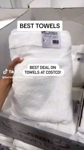 Bath Towel White Cotton l 70x140cm l 400gram l Shower Towel l Airbnb Choice