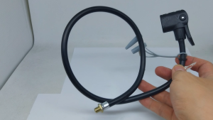 Selang Pompa Ban Angin Sepeda dan Motor Pentil Dobel Schrader dan Presta Aksesoris Pompa Angin