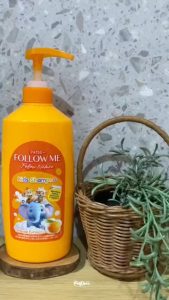 FOLLOW ME FOLLOW NATURE SHAMPO ANAK VARIAN APPLE SPARKLE DAN ORANGE EXTRACT 200ML