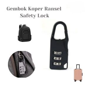 Gembok Koper Kode Angka Safety Numberic Code Lock