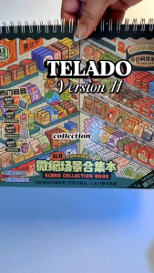 Telado 11.0 Code Scene Collection Bookwith Stickers Miniature Scene Planner for AdultsStress Relief