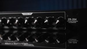 CROSSOVER ZETAPRO ZR204 ZR 204 STEREO 4 WAY PLUS SUBWOOFER FULL MACRO NEW ORIGINAL