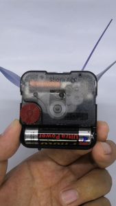Mesin Jam Dinding Tembok Ori 12888 Silent Sweep Tanpa Suara Original Taiwan