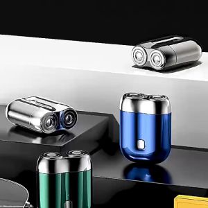 Portable Mini Shaver Alat Cukur Jenggot Elektrik Waterproof Razor Electric Shaver Listrik