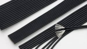Dây Đồng Song Song Bằng Silicon Màu Đen 30AWG-20AWG Đa Lõi 2P/3P/4P/5P/6P/8P/10P Cáp Đồng Siêu Linh Hoạt Chịu Nhiệt Tùy Chọn 3/5/10M