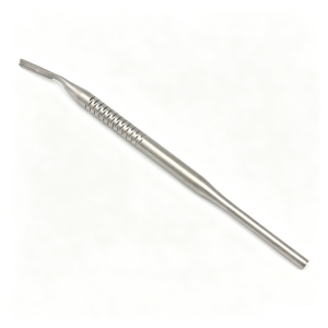 PIORPOY1Pc Dental Stainless Steel Scalpel Handle Straight Head Elbow No.3 Knife Oral Teeth Cleaning Instrument Dentist Equipment