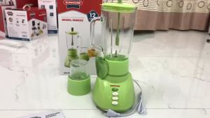 Máy xay sinh tố SUNHOUSE SHD5112 Công suất 350W Lưỡi dao bằng thép không gỉ Cối thủy tinh siêu bền Tích hợp 2 tốc độ xay Máy xay thịt Máy xay hoa quả Máy xay thực phẩm Bảo hành 24 tháng