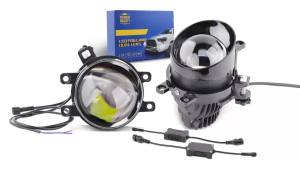 High Quality 12V 3Inch Bi Led Projector Fog Lamp CSP IP67 Waterproof Fog Lights Lens 3000K 6000K For Toyota H11 Headlights