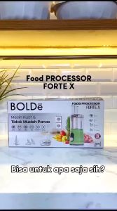 BOLDe Blender Food Processor FORTE X PENGHALUS MAKANAN Kapasitas 700ML (350 WATT) - WARNA RANDOM