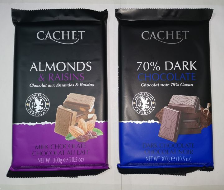 INTRODUCTORY%20SALE!%20Cachet%20Premium%20BELGIAN%20Chocolate%C2%A0180g%20(70%25%20Dark%20Chocolate)%201%20BAR%20-%20Image%203