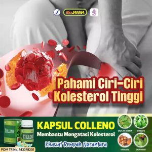 Kapsul Colleno Plus Prebiotik BioJANNA – Herbal Kolesterol Plus Probiotik - Membantu Menurunkan Kolesterol Menurunkan Kolesterol Secara Alami Produk Berbasis Herbal Dan Probiotik - Lazada