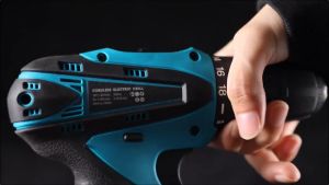 Rig Bor Listrik Pengisi Daya Isi Ulang 12V Set Bor Listrik Tanpa Kabel