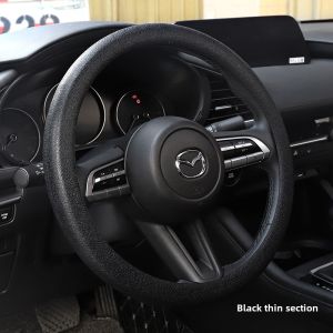 Silicone Steering Wheel Cover for Car Use Mens and Womens Summer Fashion Sweat-Absorbent Non-Slip Steering Wheel Cover Neutral Four Seasons Thin and Soft