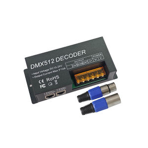 LTECH Led RGB RGBW Strip DMX Decoder DC12V 24V Input 5A 4 Channel 480W Output Led RGB/RGBW Strip PWM DMX512 Slave Controller