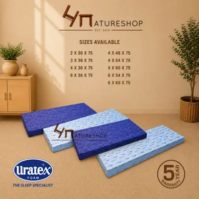 Uratex Foam mattress 2 3 4 6 inches